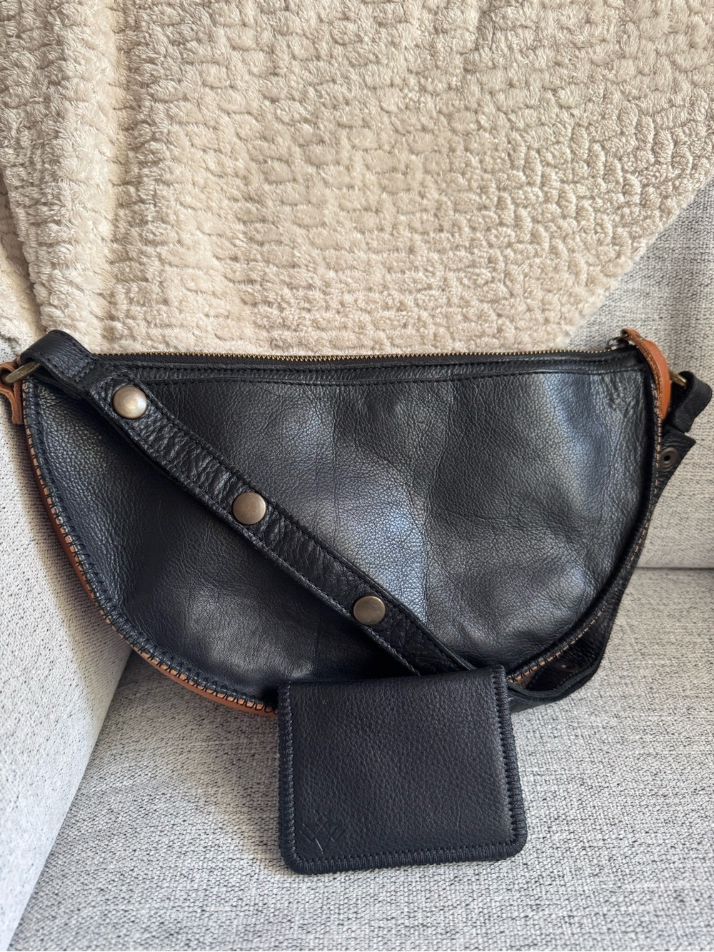 Lyons Leather Co. Two Tone Queen Bee + Daily Wallet